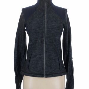 lululemon athletica Heathered Charcoal Full-Zip Jacket